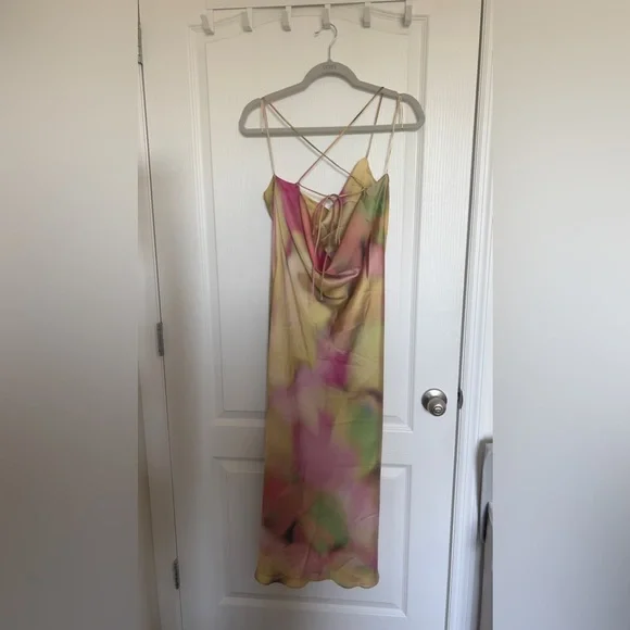 ZARA Tie Dye Midi Slip Dress (2022). NEW with tag. - Picture 10 of 10